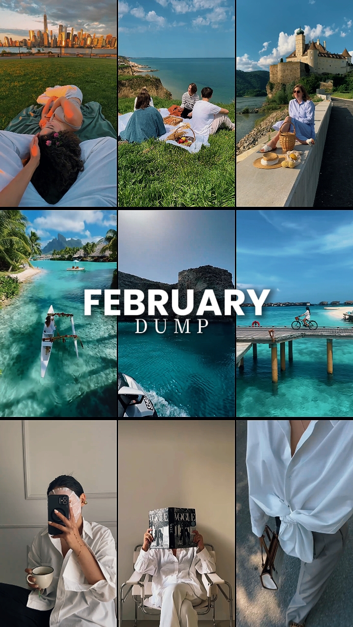 February Recap grid 