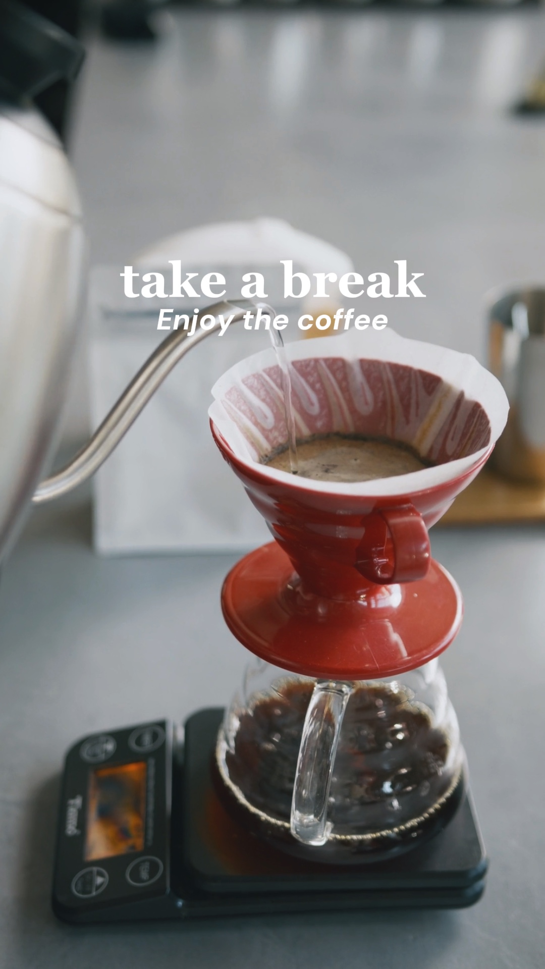Enjoy the coffee