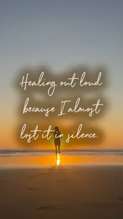 Healing out loud 