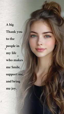 A big thank you
