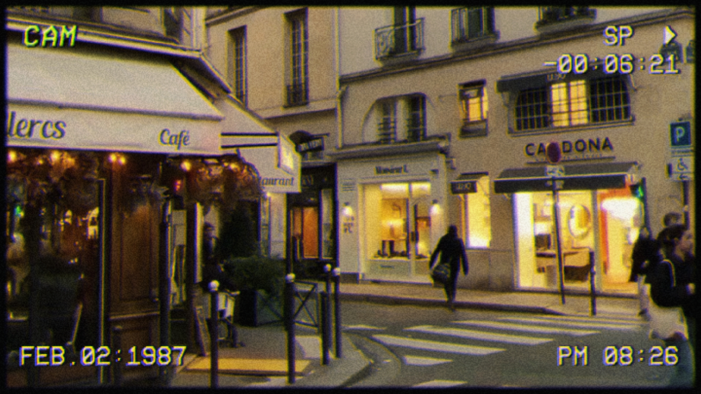 Efecto de cámara retro