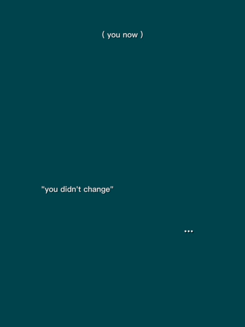 didn't change??