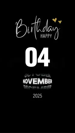 hbd 04 November 2025