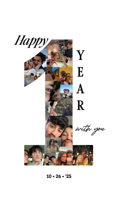 Happy 1 year
