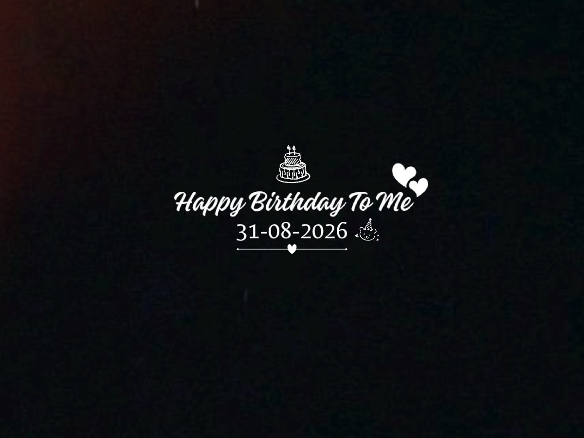 HBD SON 31 AUG 2026