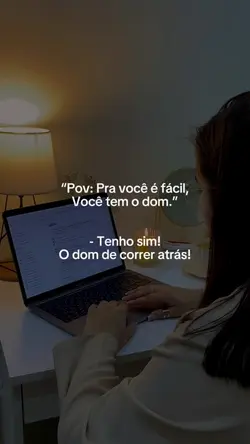 DOM DE CORRER ATRÁS 