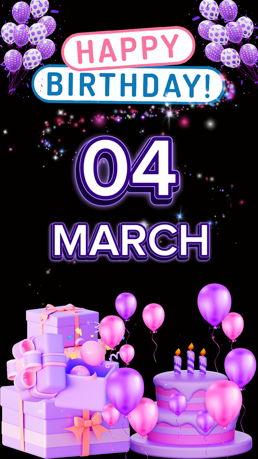 Cumpleaños 04 DE MARZO 
