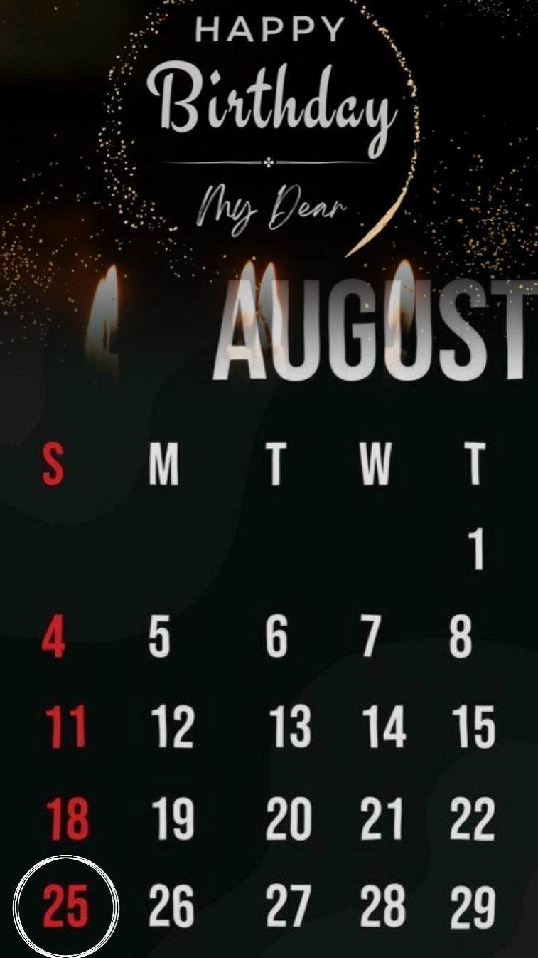 Feliz Aniversário 25
