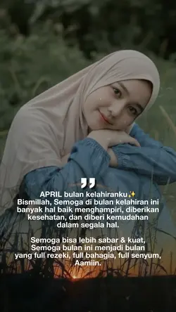 April bulan kelahirn