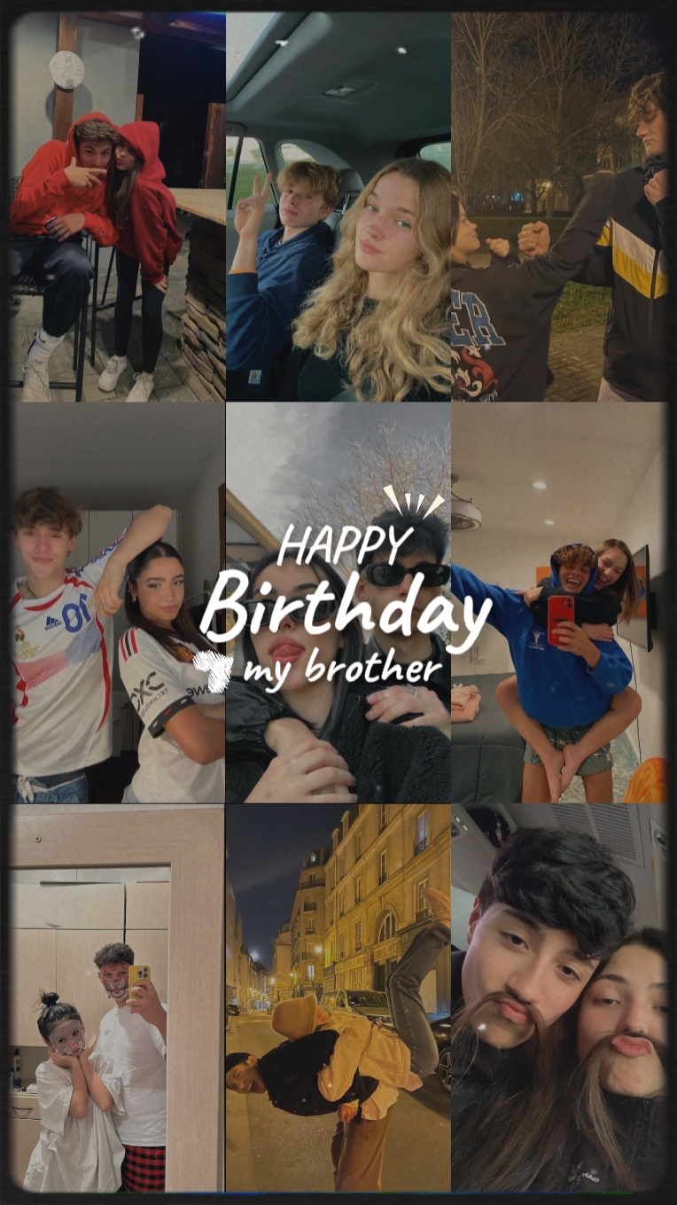Birthday my brother