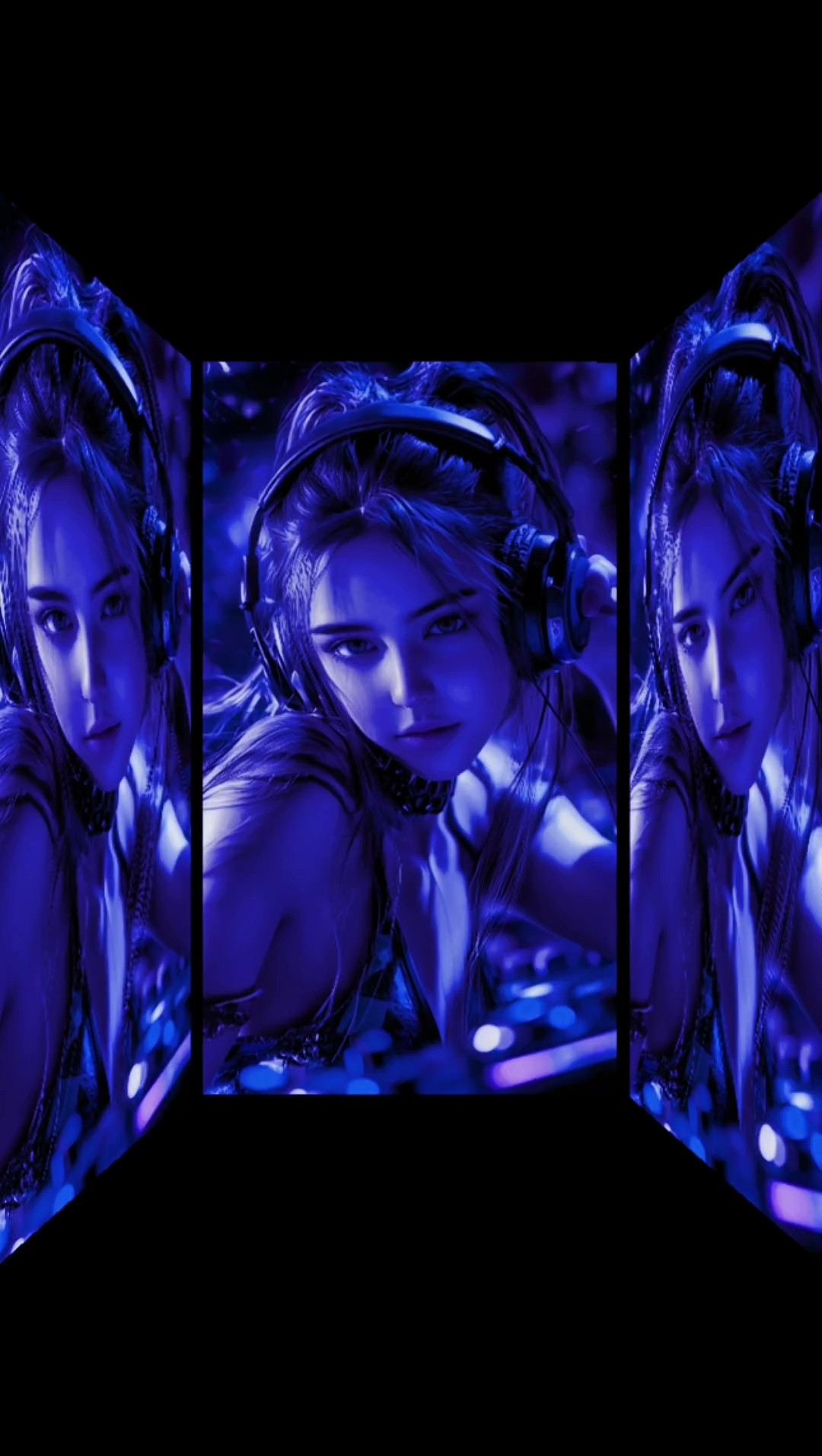 Blue light template