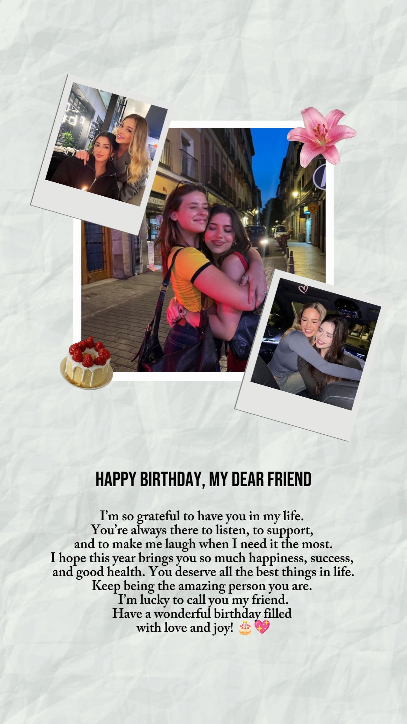 FELIZ ANIVERSÁRIO 