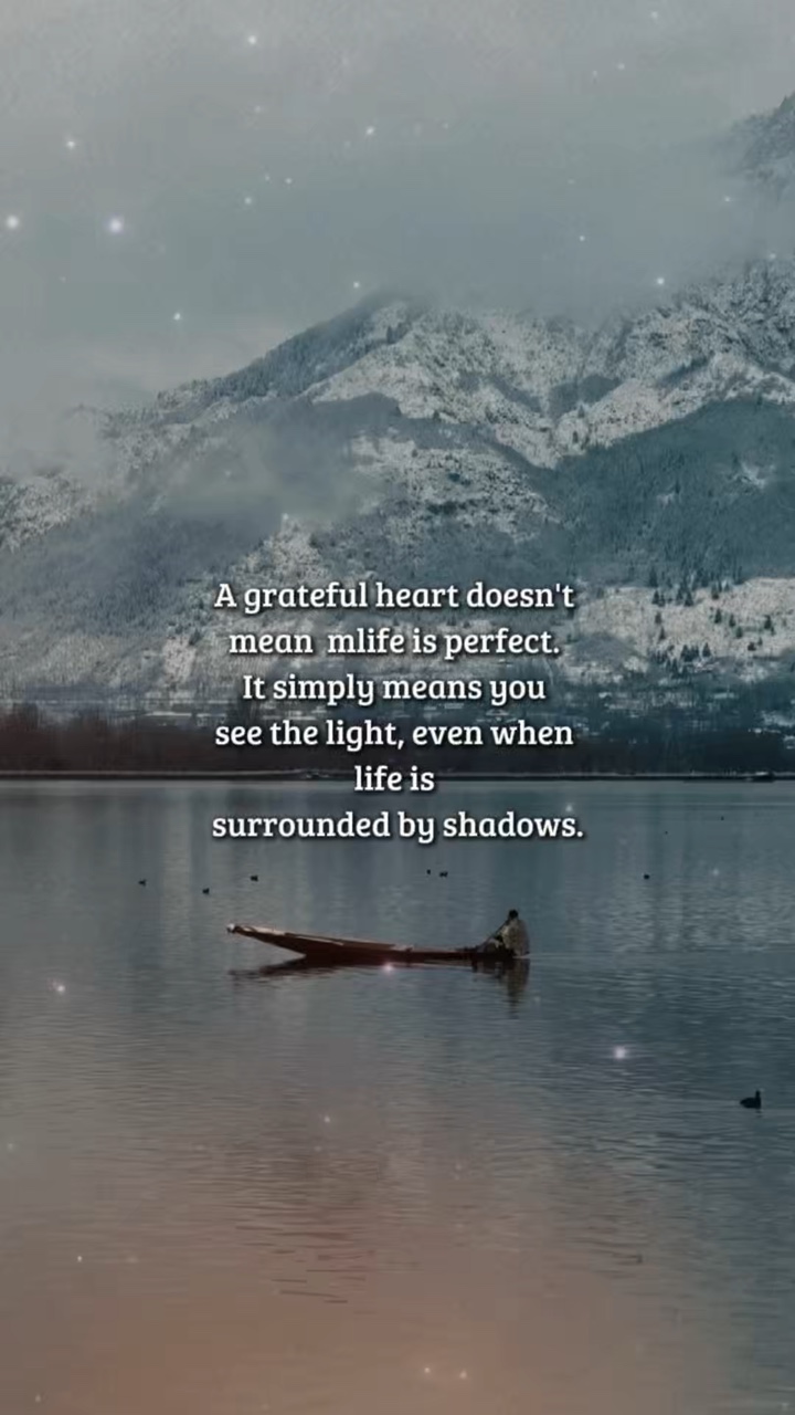 Un corazón agradecido