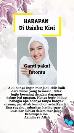 Harapan diusiaku