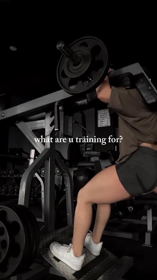 O que você está treinando?