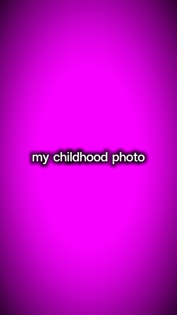 çocukluk fotoğrafım