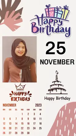 25 November ultah
