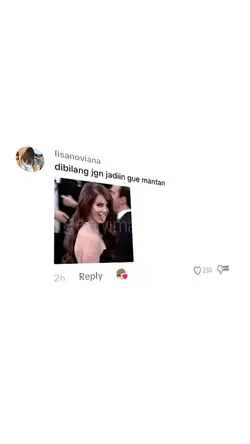 dibilang jangan