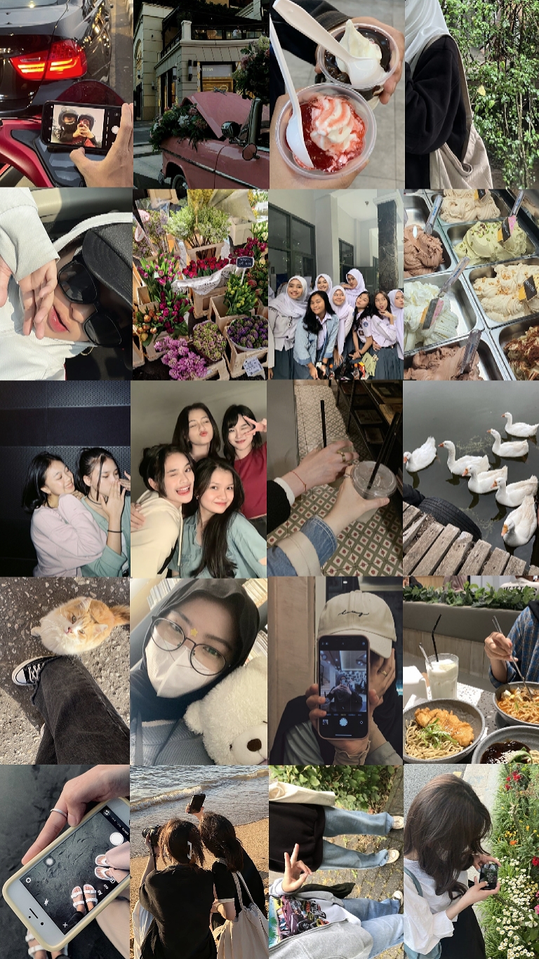 20 cuadrículas de fotos