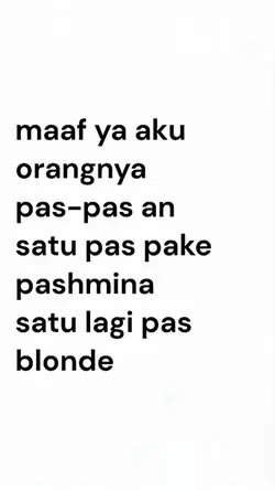 orangnya pas pasan