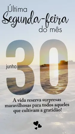 segunda feira