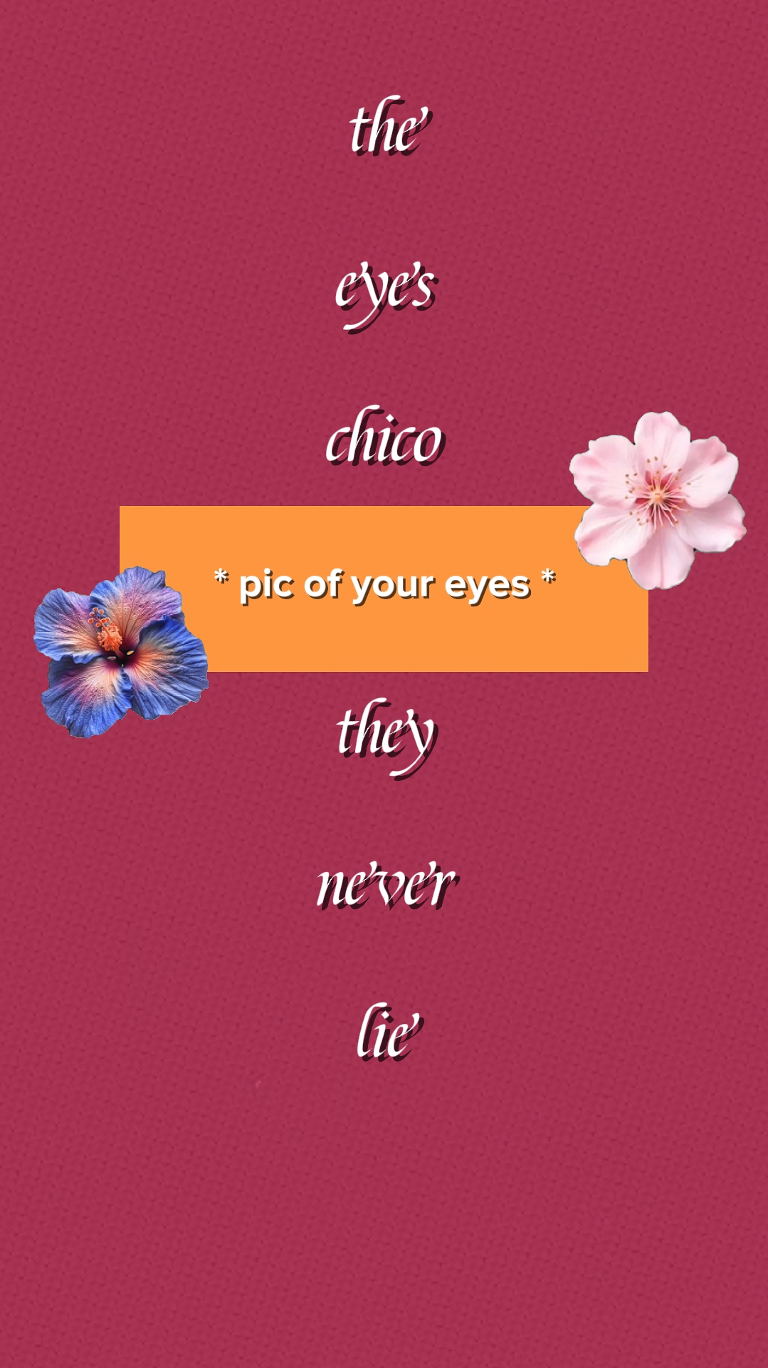 ChicoEyesNeverLie