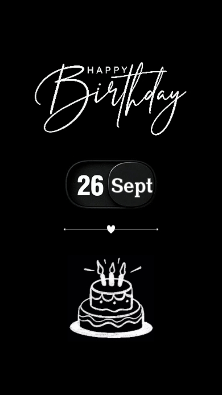 Anniversaire 26 septembre