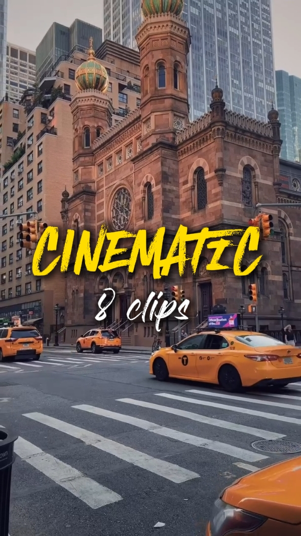 8 clipes cinematográficos 