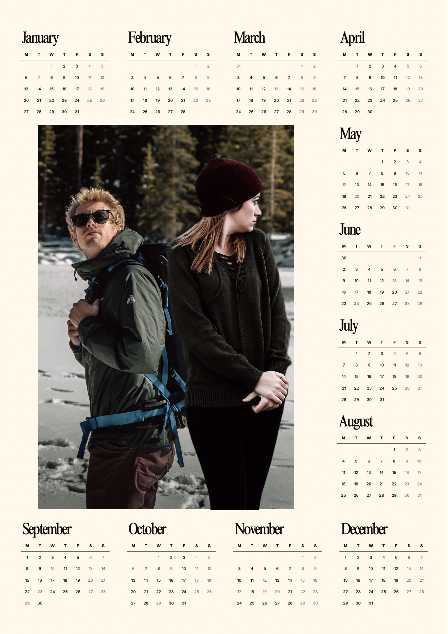 Halo kalender 2025