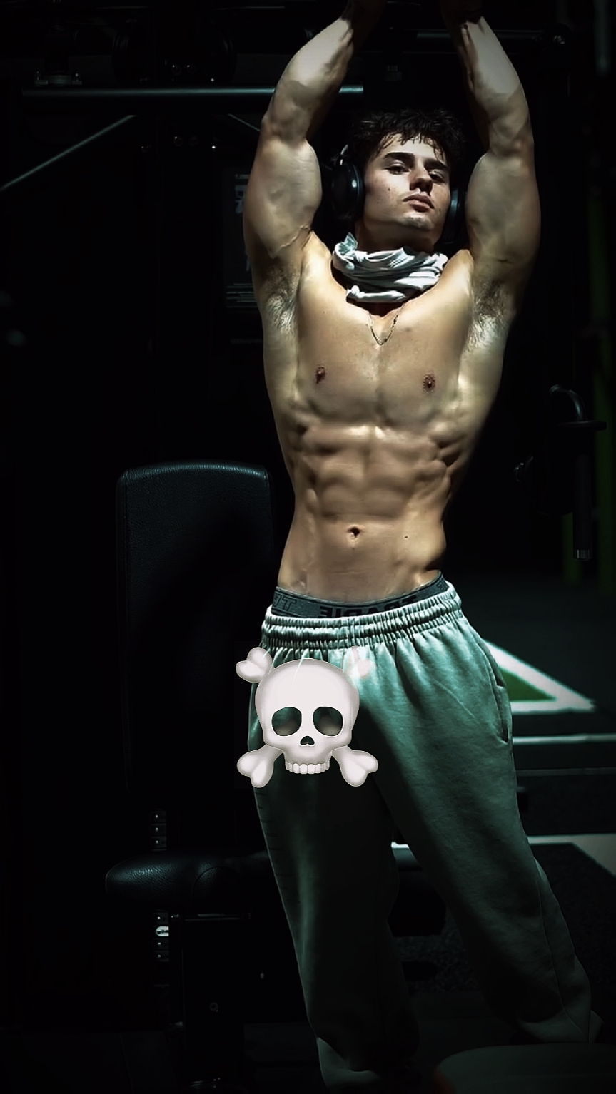 visage de crâne de gym