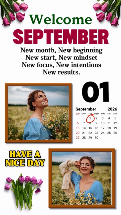 Bienvenido septiembre 