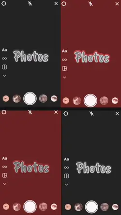 four photos 
