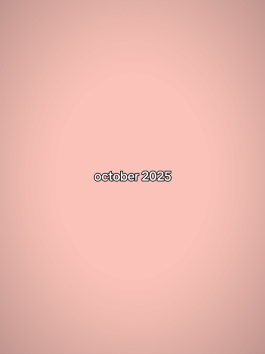 October 2025 2026