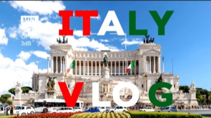 Italy vlog intro 