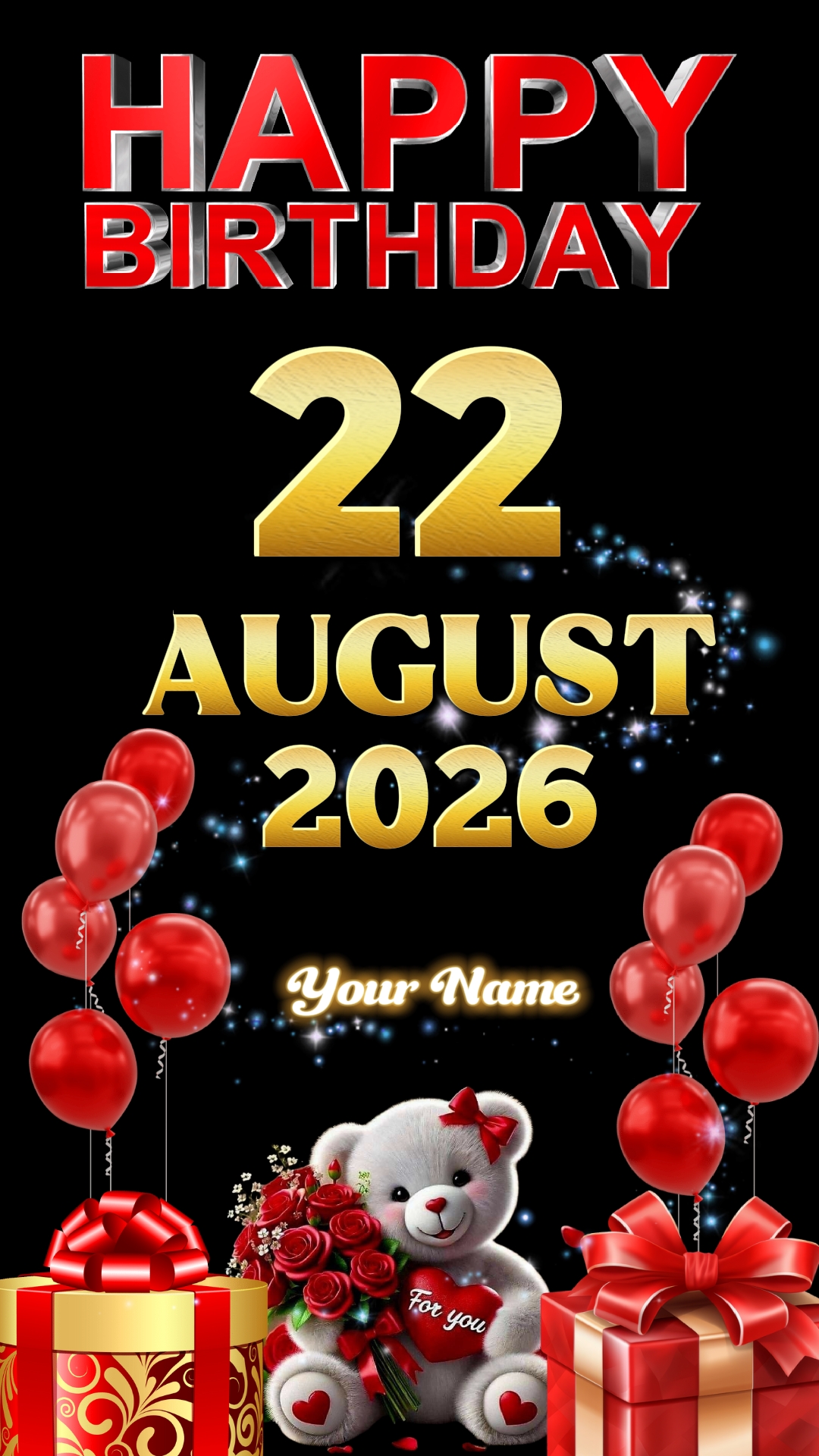 Hbd 22 August 2026