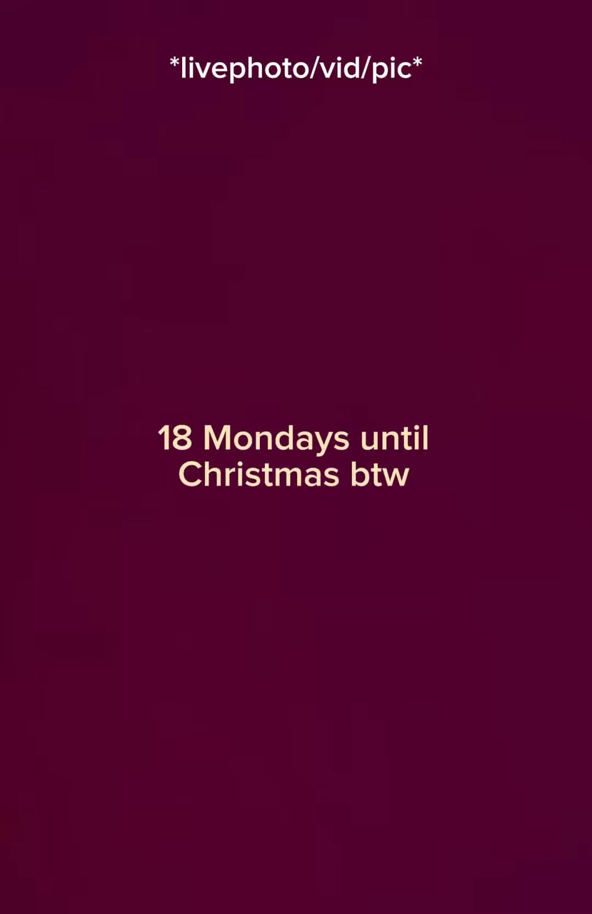 Until Christmas 