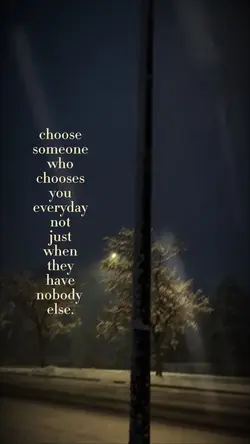 choose wisely.