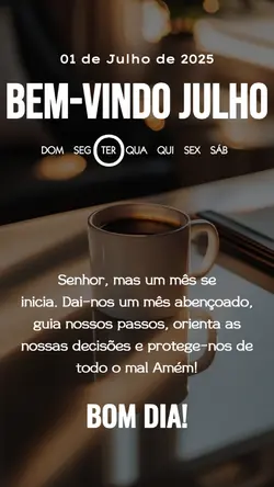 Bem Vindo Julho