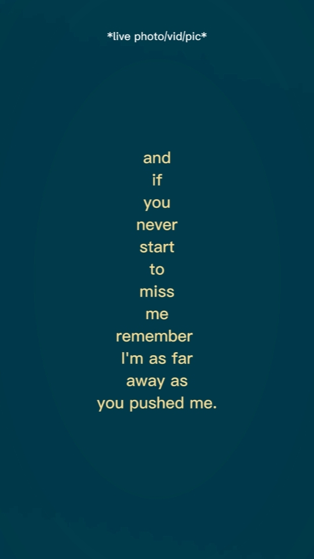 Andifyouneverstart