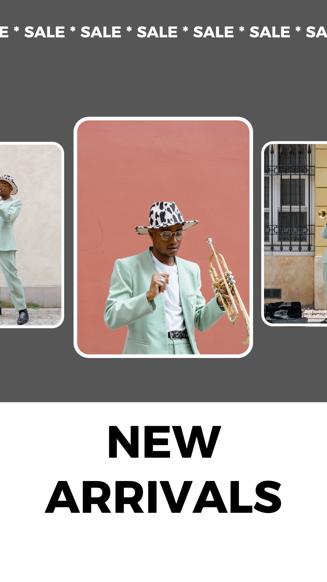 Men’s Clothing Display Beat Matching TikTok Style 