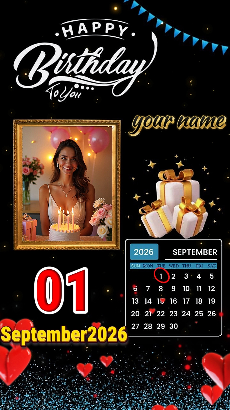 HBD 01 September2026