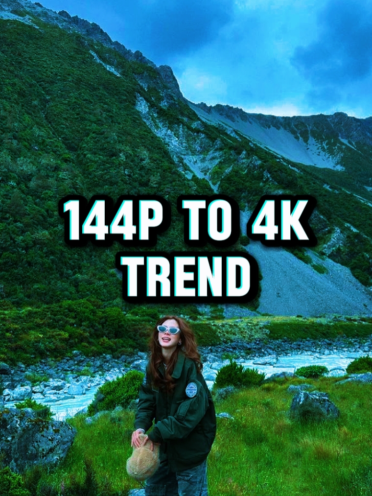 144p to 4k trend