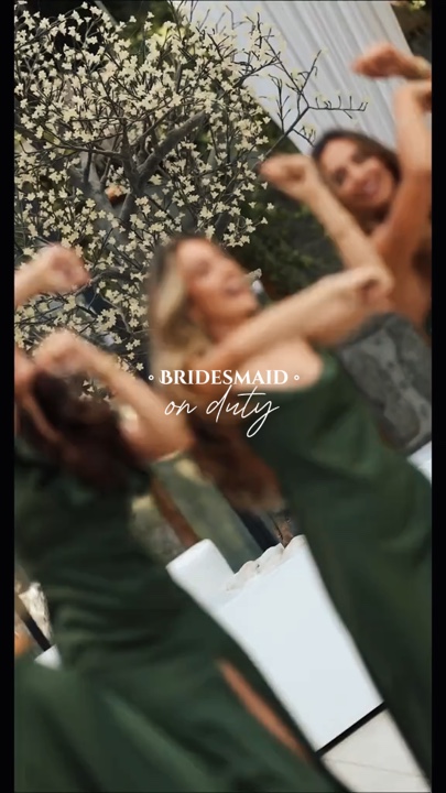 bridesmade on duty