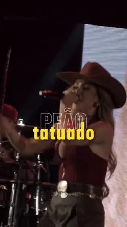 Peão tatuado 