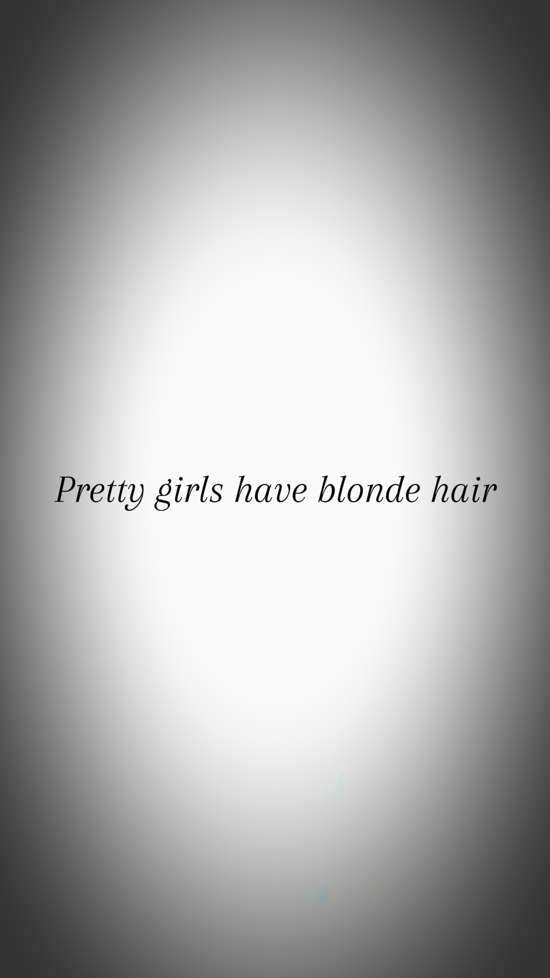 Mädchen mit blondem Haar😍