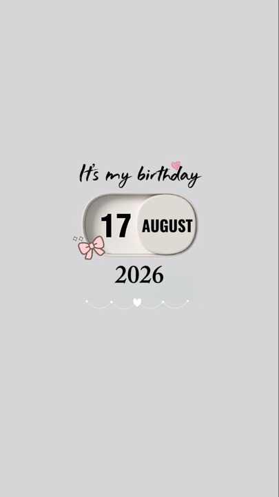 ES MI CUMPLEAÑOS 