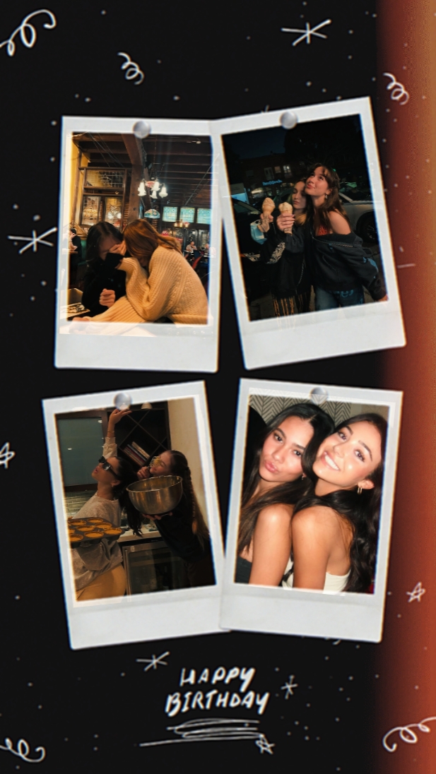 Polaroid joyeux anniversaire
