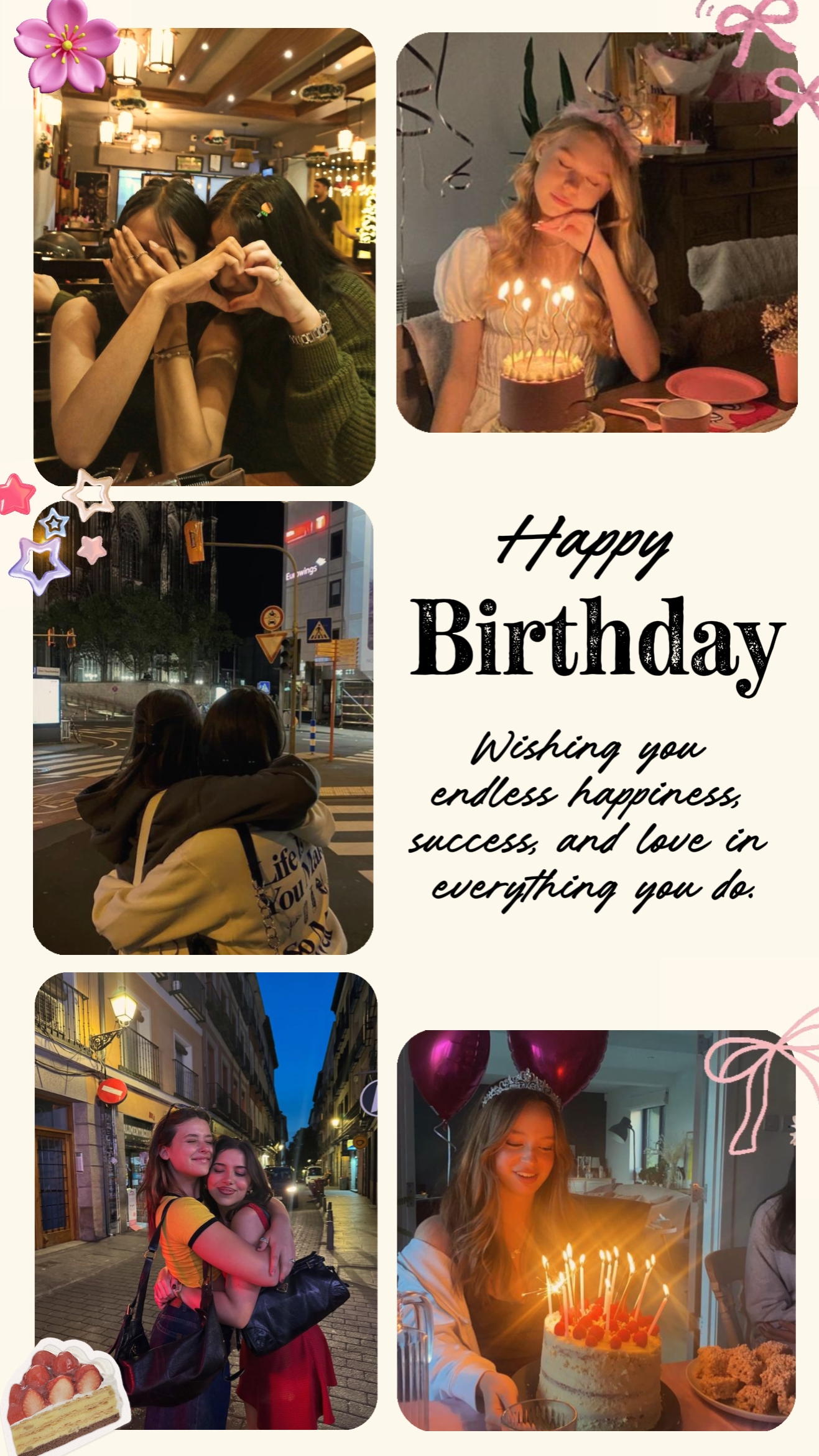 JOYEUX ANNIVERSAIRE 