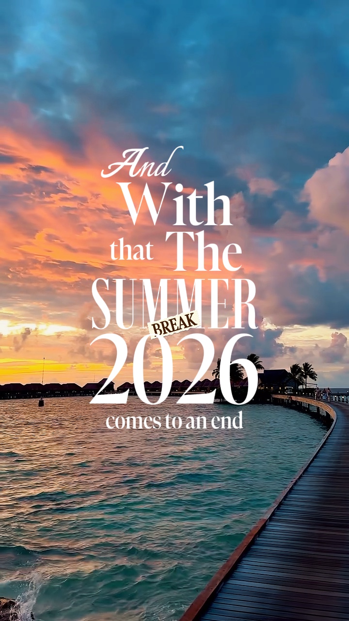 And with that summer