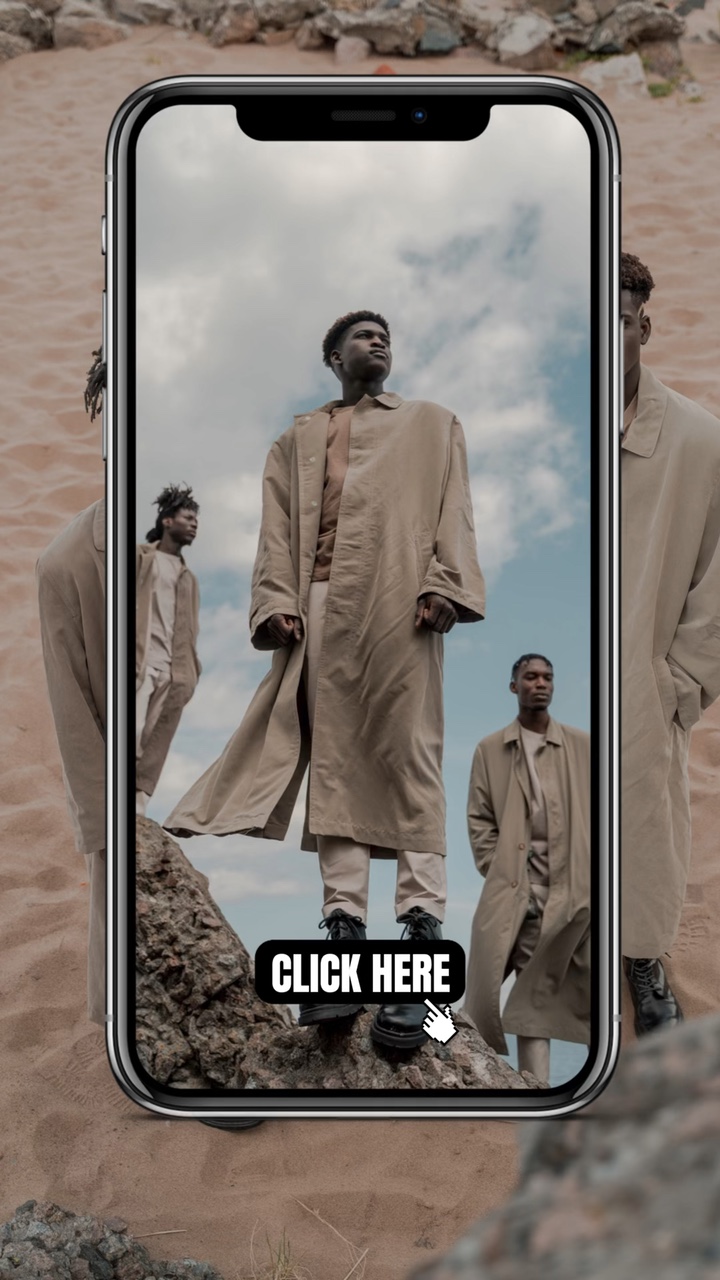 Mostra de roupas masculinas estilo Tik Tok